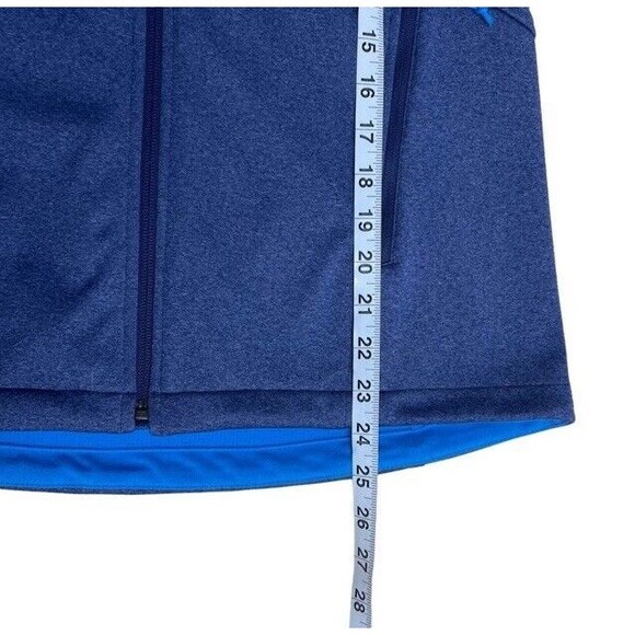 The North Face Jacket Blue Canyon Wall Lined Zipper Pockets Mock Neck Medium EUC - Picture 8 of 10